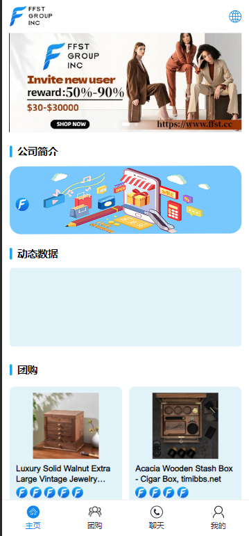 【亲测】FFST GROUP INC海外拼团源码/双语言团购拼团商城源码